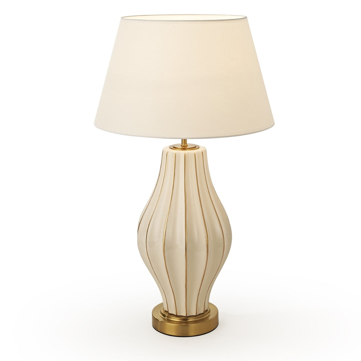 ElegantCream_GoldCeramicTableLamp-1