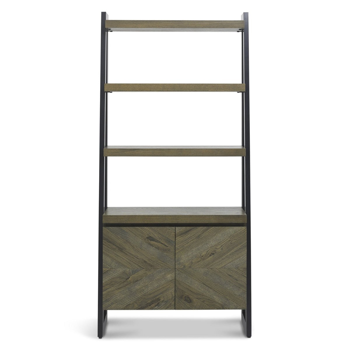 Elliot Fumed Oak Open Display Unit - 2