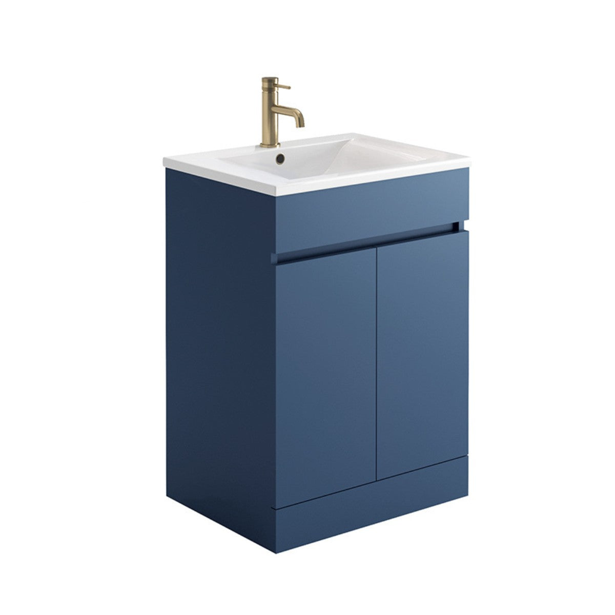 Empire 600 Blue Vanity Unit with Basin Set