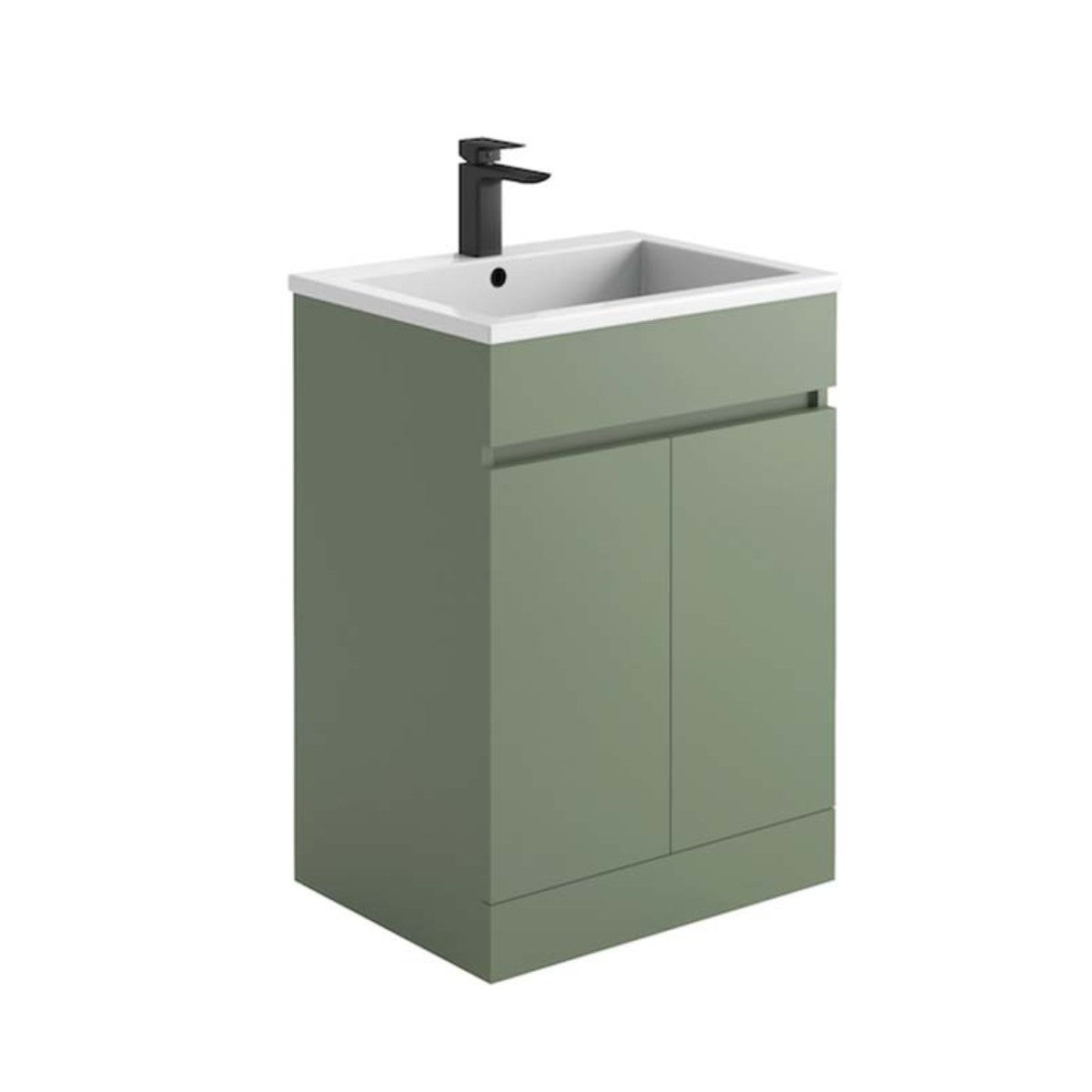 Empire 600 Green Vanity Unit with Basin Set