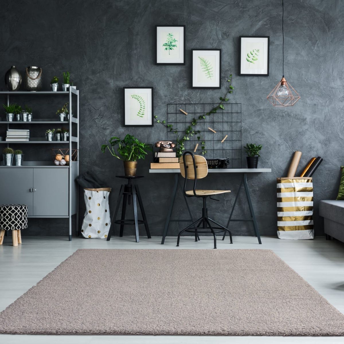 Empire Light Grey Rug 1