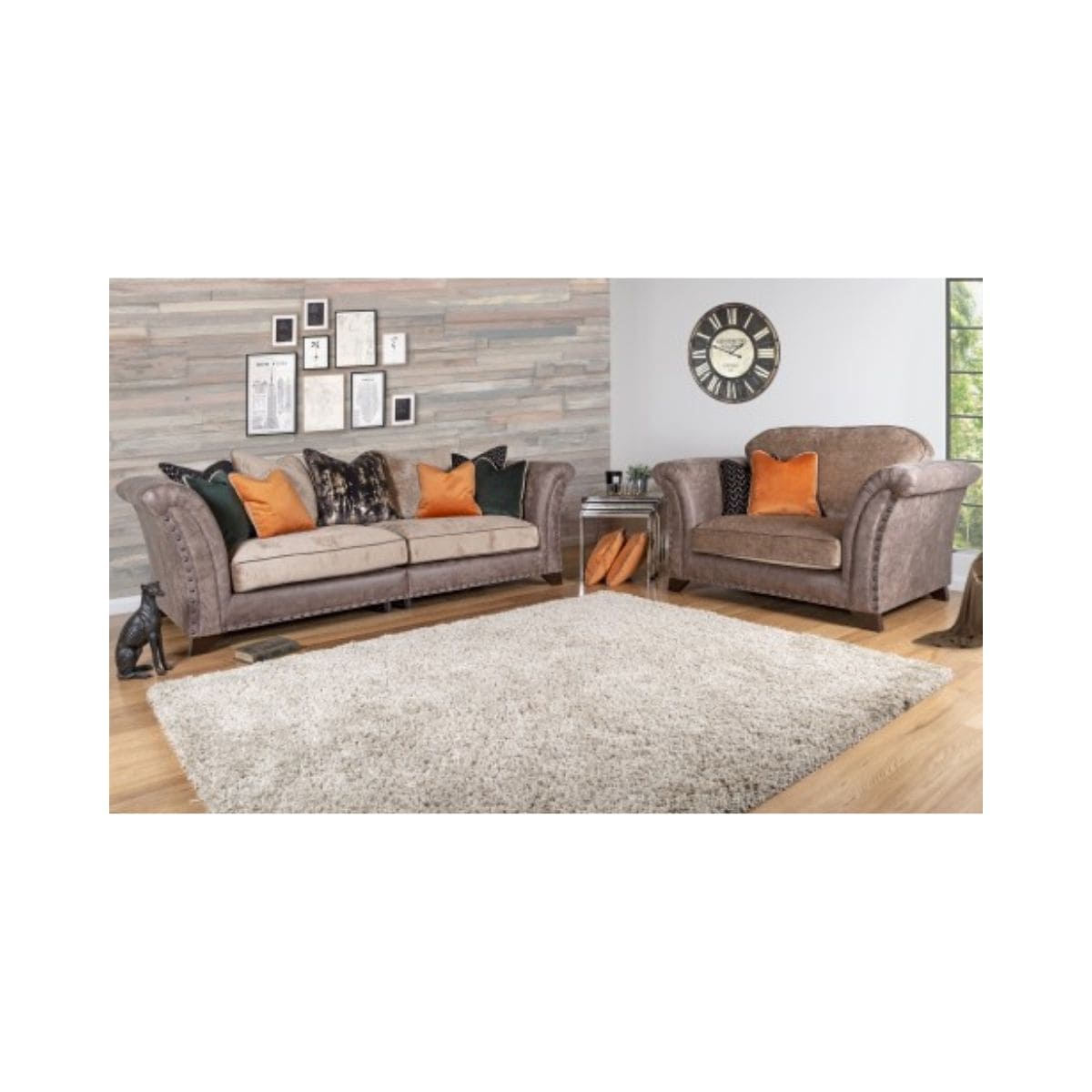 Watkins 2 Seater Fabric Sofa