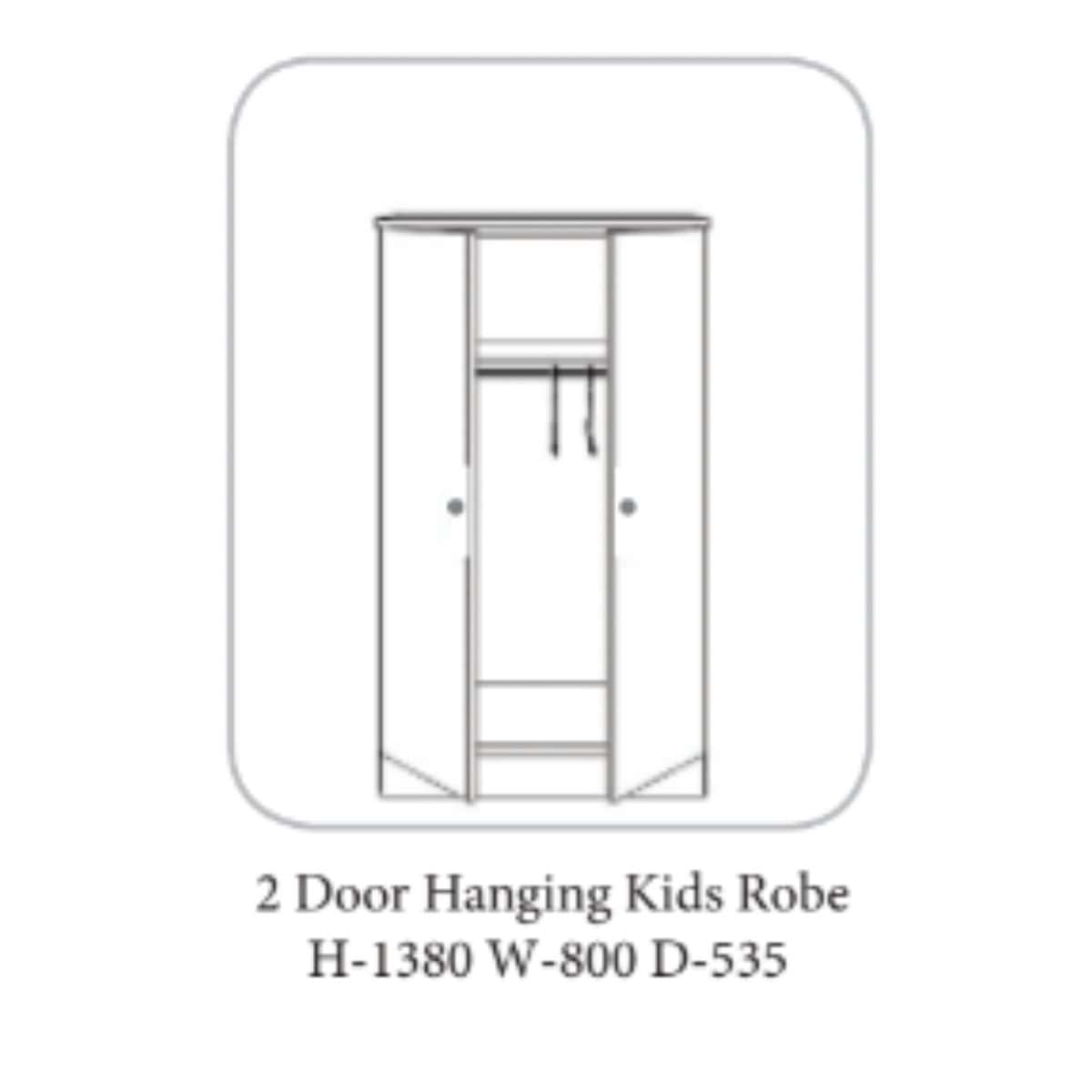 Erne Wardrobe Ivory & Oak - 19 Options