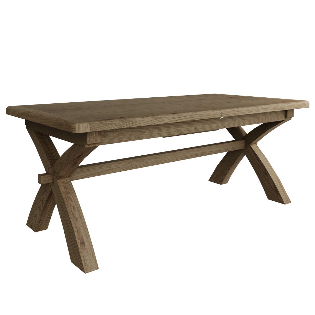 Rigel Smoked Oak Extendable Dining Table - 2