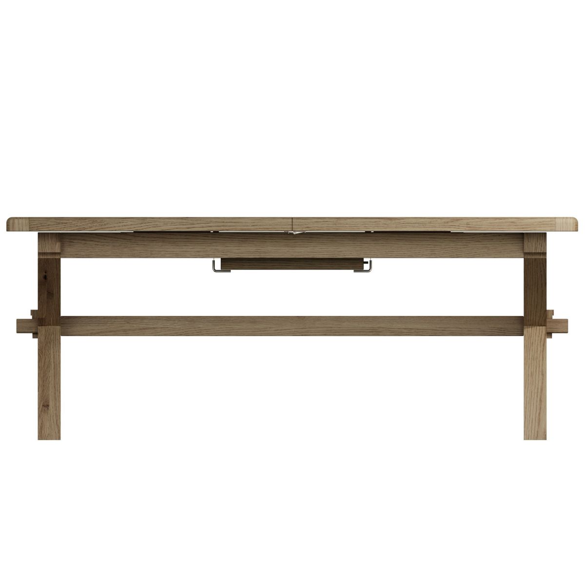 Rigel Smoked Oak Extendable Dining Table - 3