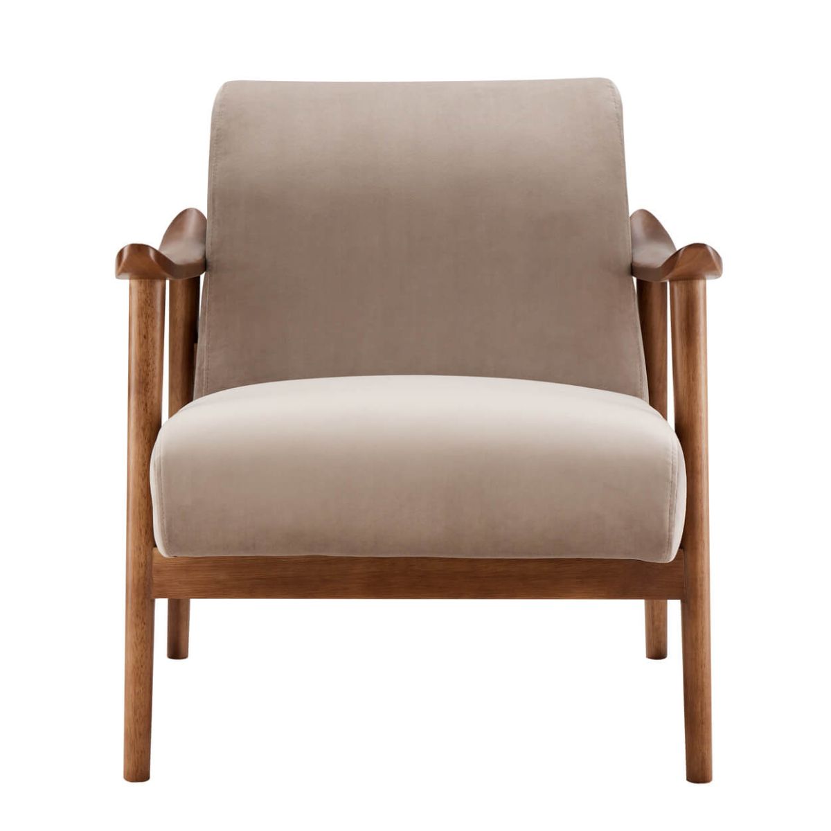 Hiram Accent Chair Beige - 2