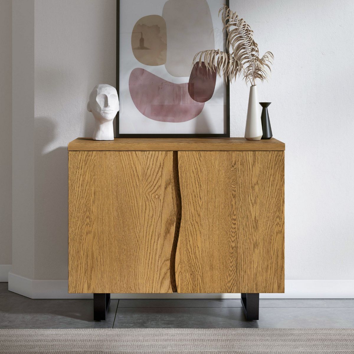 Jasmine Small Wooden Sideboard - 2