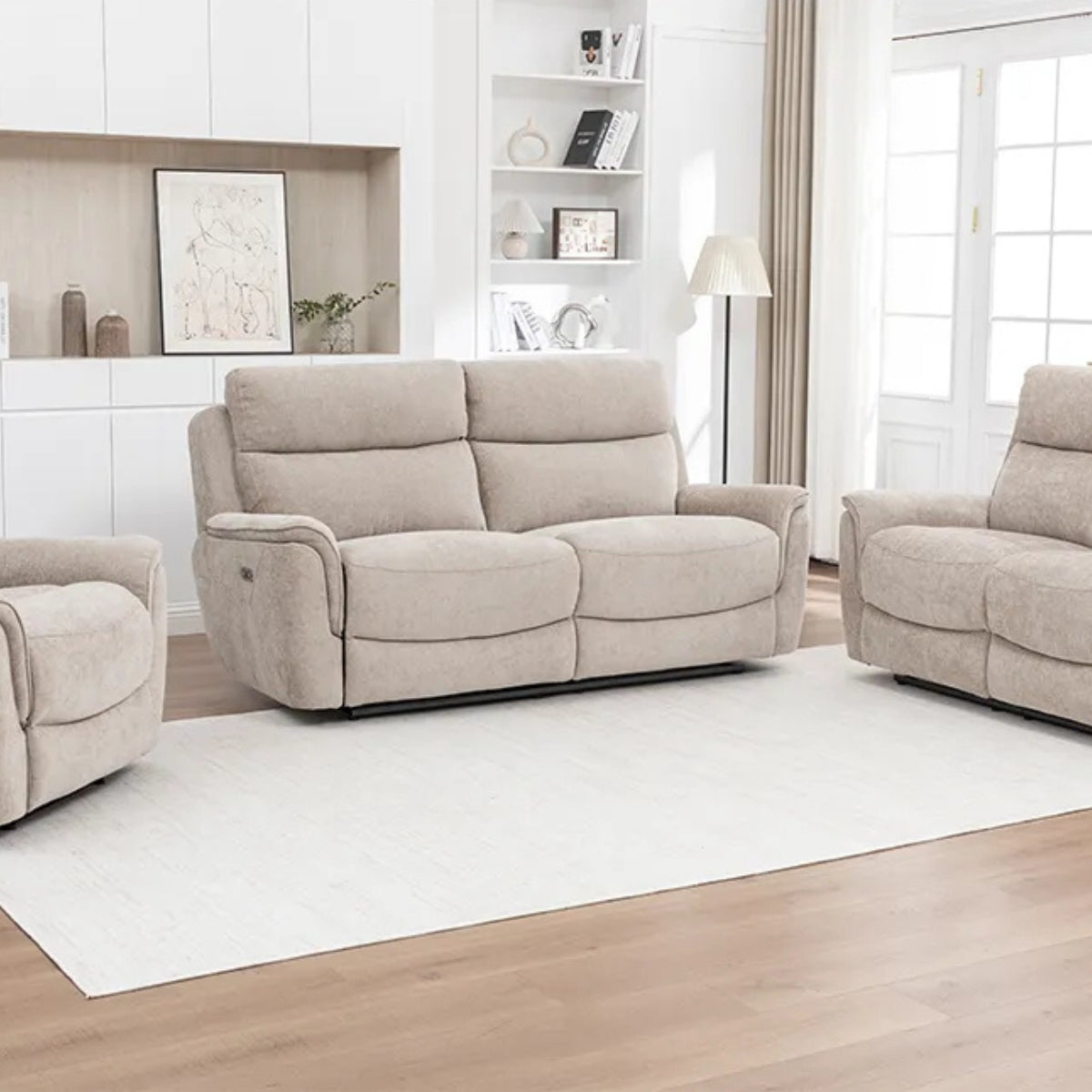 KeatonBeige2.5SeaterElectricReclinerSofa-5