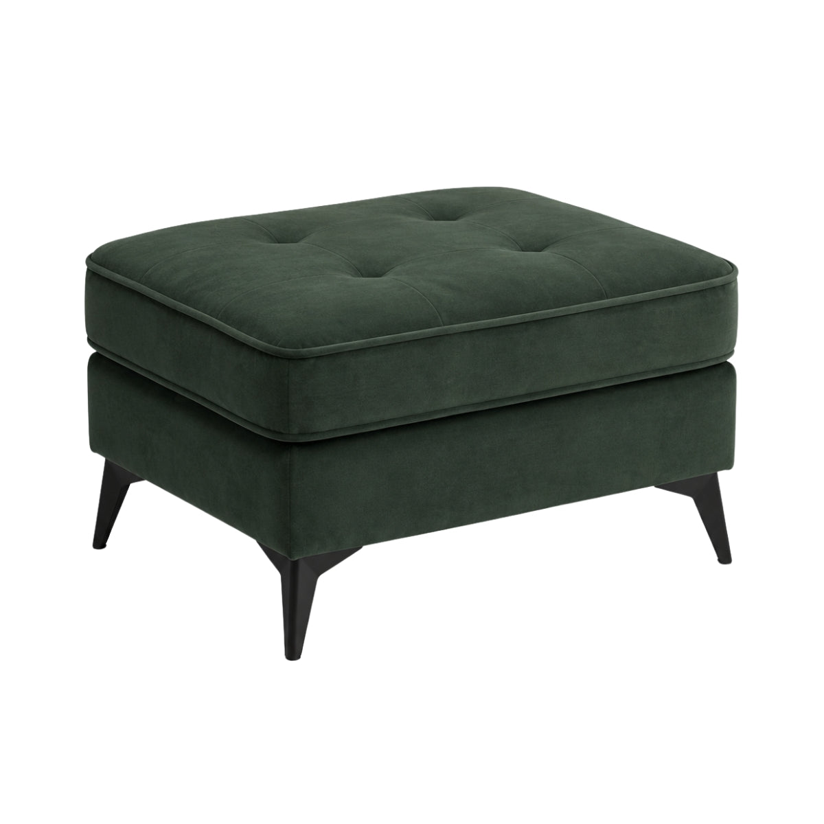 Lafayette Green Ottoman - 1