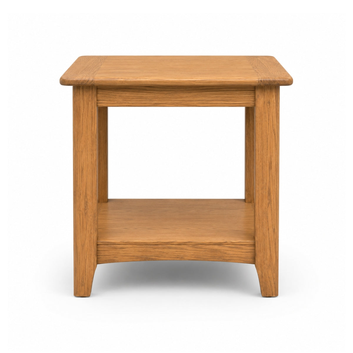 Lagan Oak Lamp Table - 2
