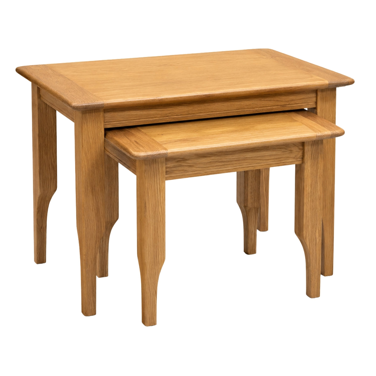 Lagan Oak Nest of Tables - 1