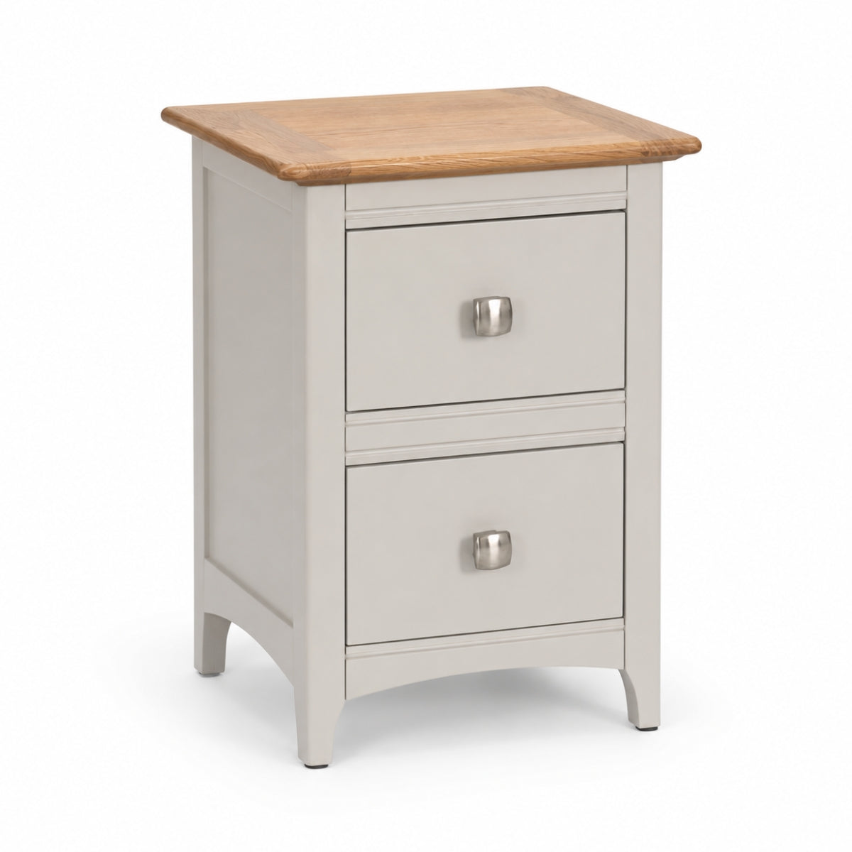 Lagan Two Tone Bedside Table - 1