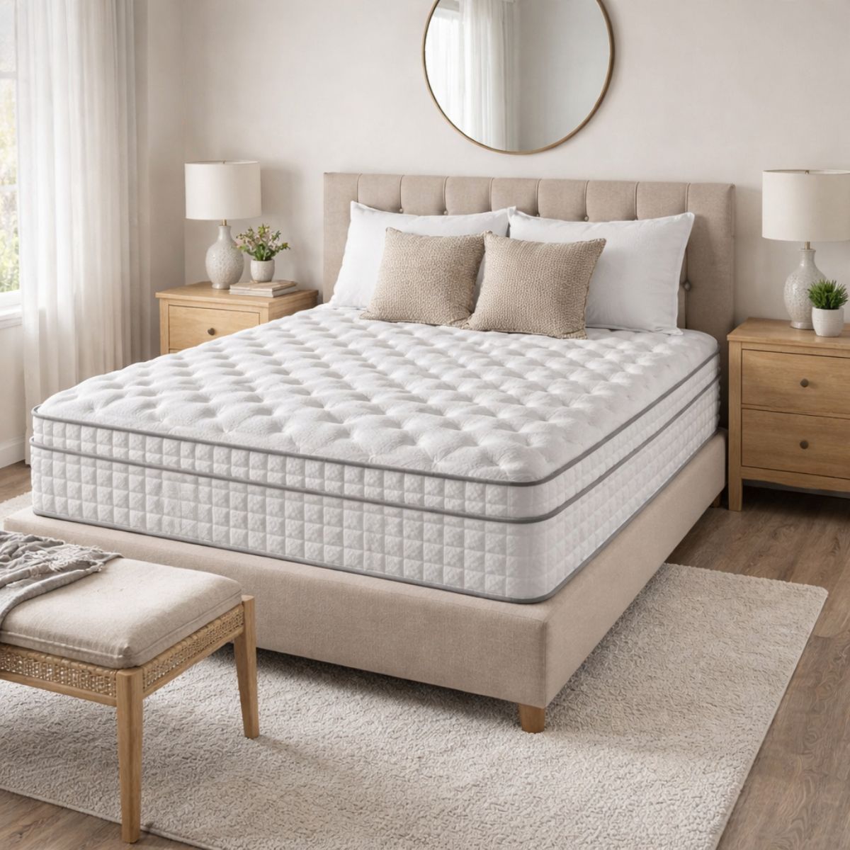 Luxury Cloud Comfort Foam Roll Up Mattress