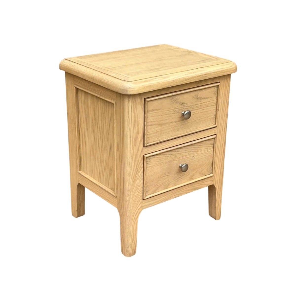 Maldon Oak Bedside Locker - 1