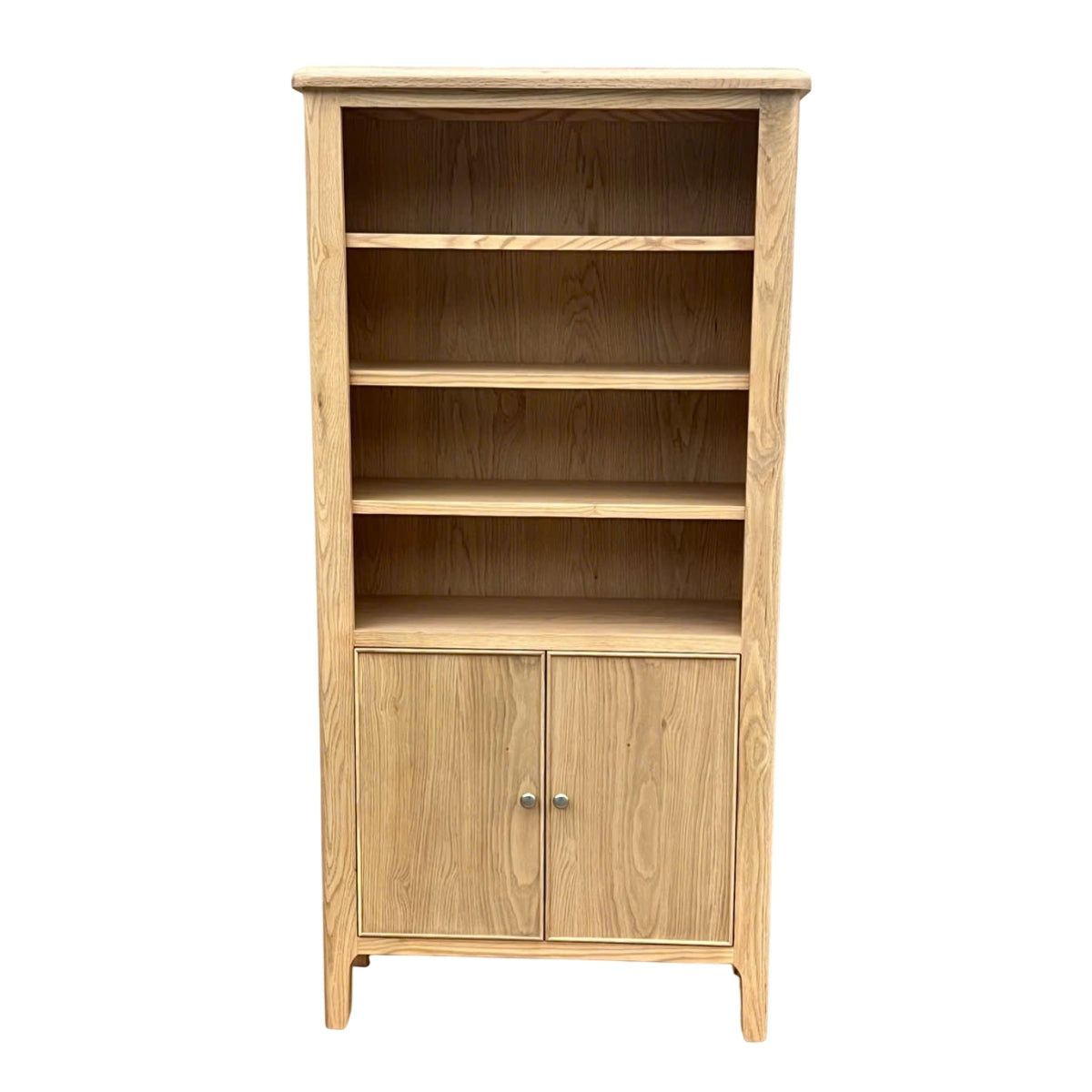 Maldon Oak Large Bookcase - 1