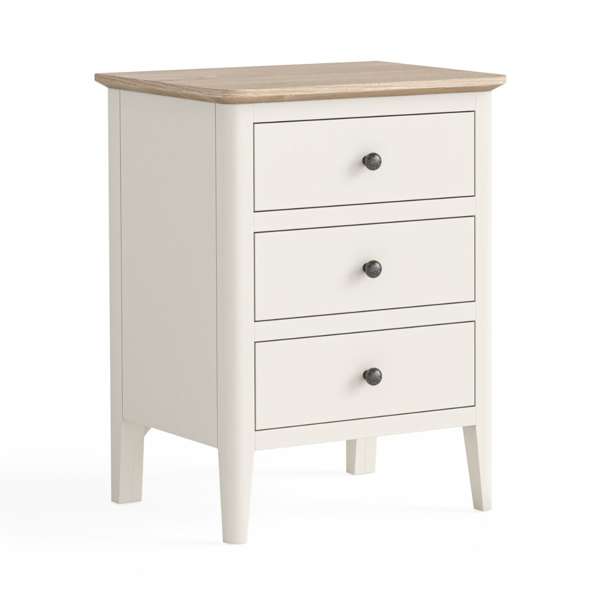 Marcella Cream Bedside Table - 1