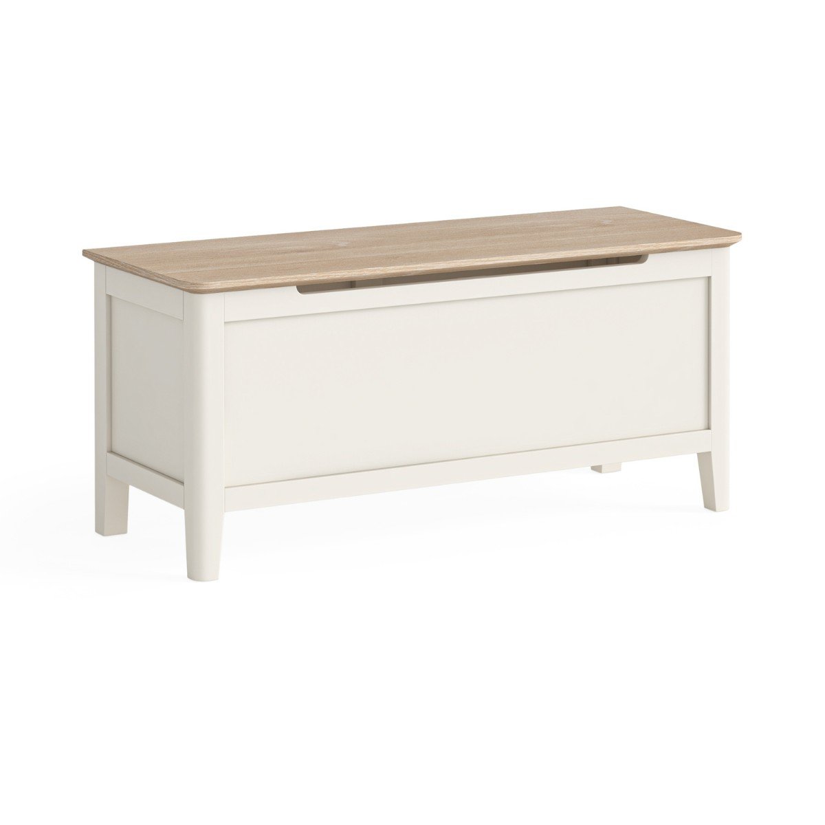 Marcella Cream Blanket Box - 1