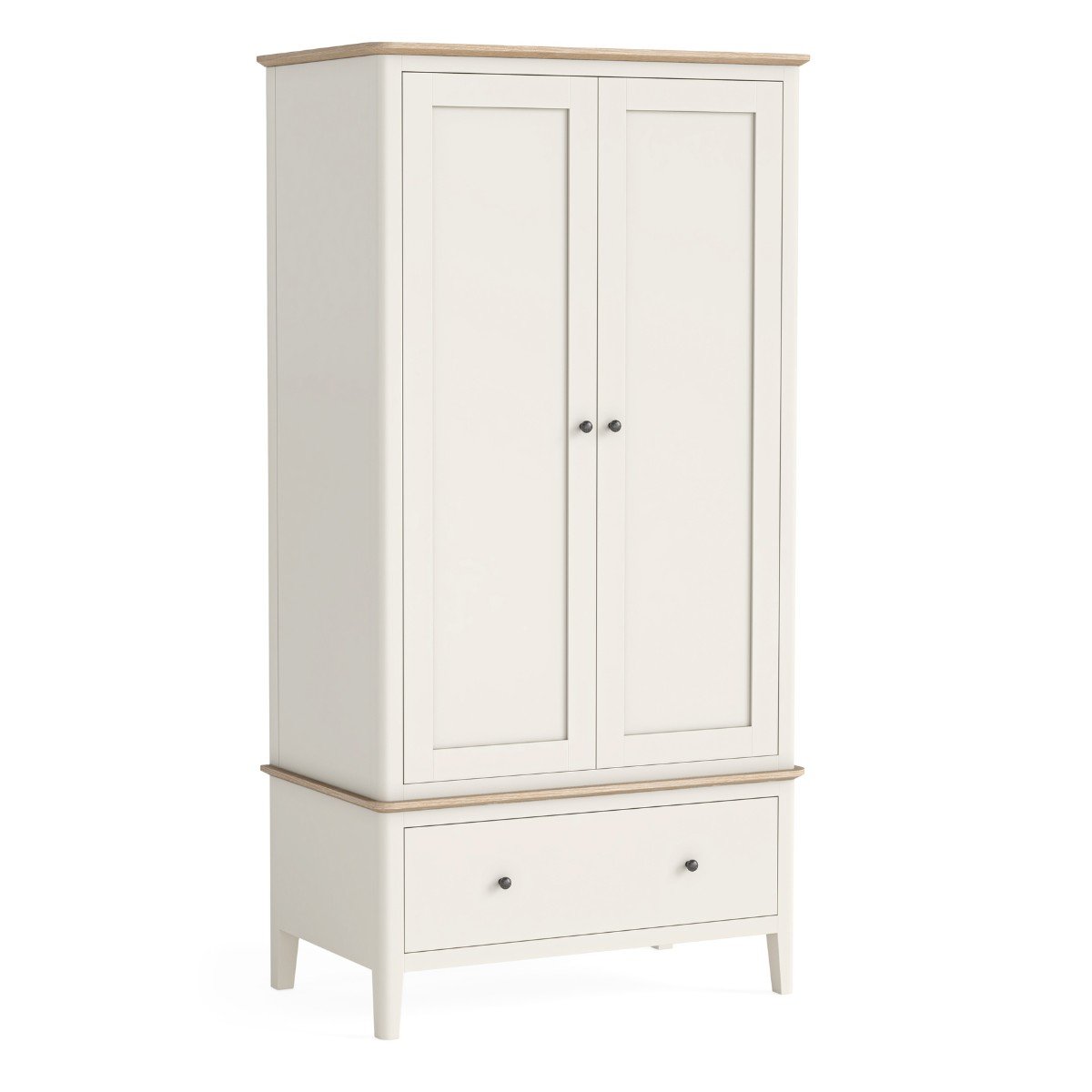 Marcella Cream 2 Door Wardrobe - 1