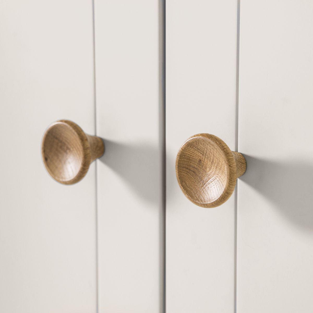 Megara Cashmere Oak 2 Door Wardrobe - 7