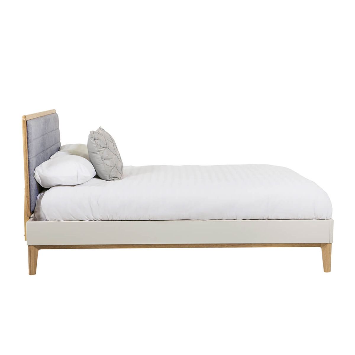 Megara Cashmere Oak Bed Frame - 4