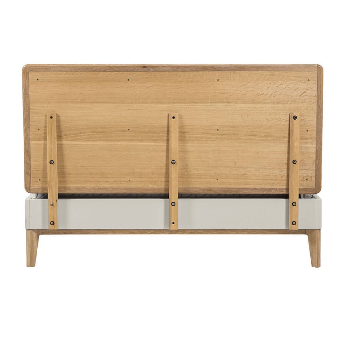 Megara Cashmere Oak Bed Frame - 5