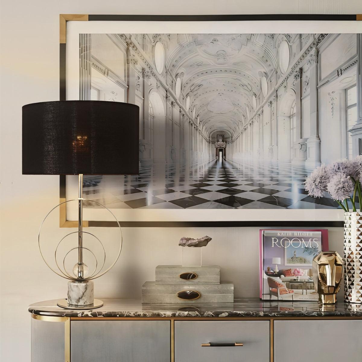 ModernBlack_ChromeTableLampwithMarbleBase-9