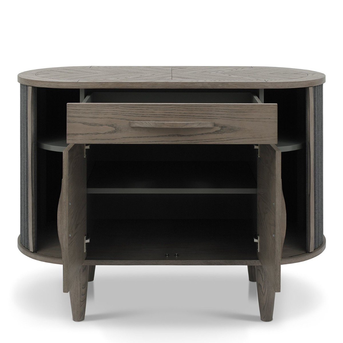 Moyvane Grey Narrow Sideboard - 3