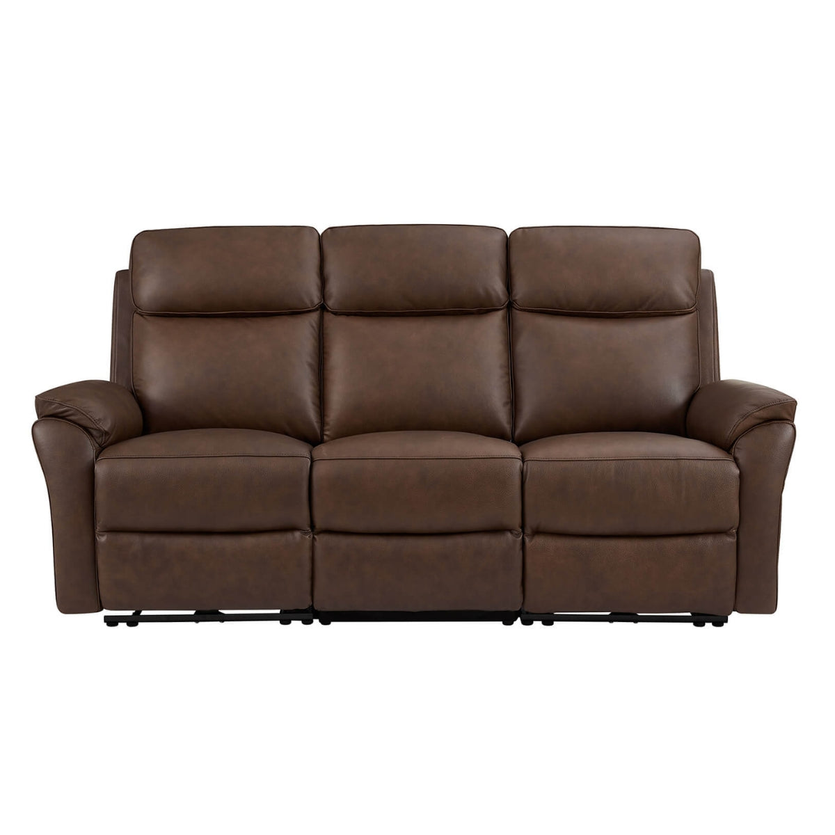 NathanBrownLeather3SeaterElectricReclinerSofa-3