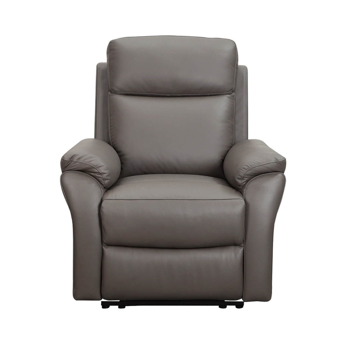 NathanTruffleLeatherElectricReclinerArmchair-2