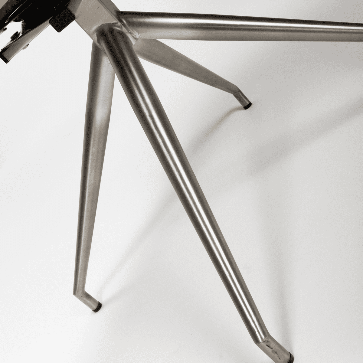 Nicosia Brushed Steel Swivel Chair - 11