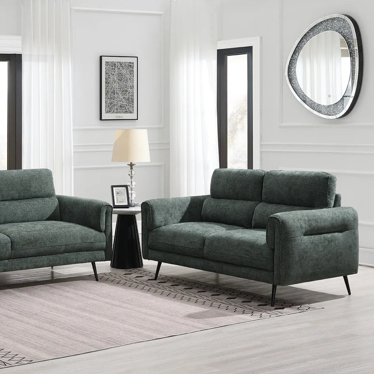 Osmond 2 Seater Green - 3