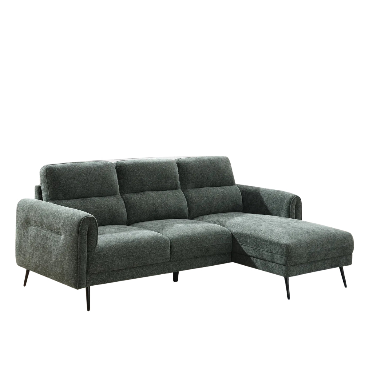 Osmond 3 Seater RHF Winter Moss - 1