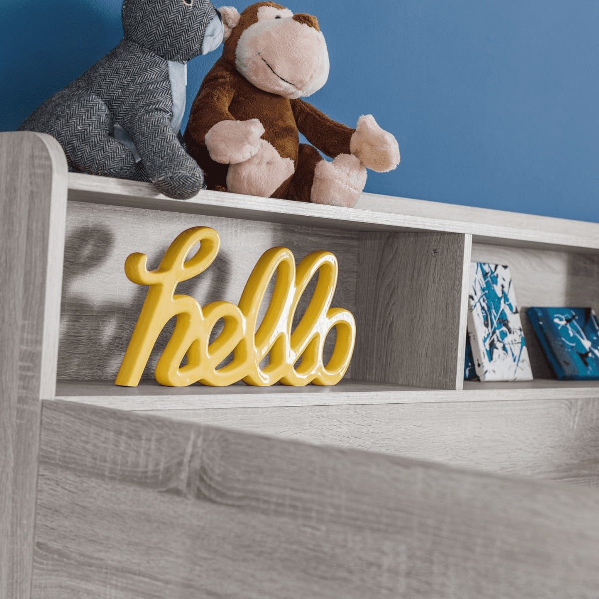 Ozzy bunk bed with shelves - 7