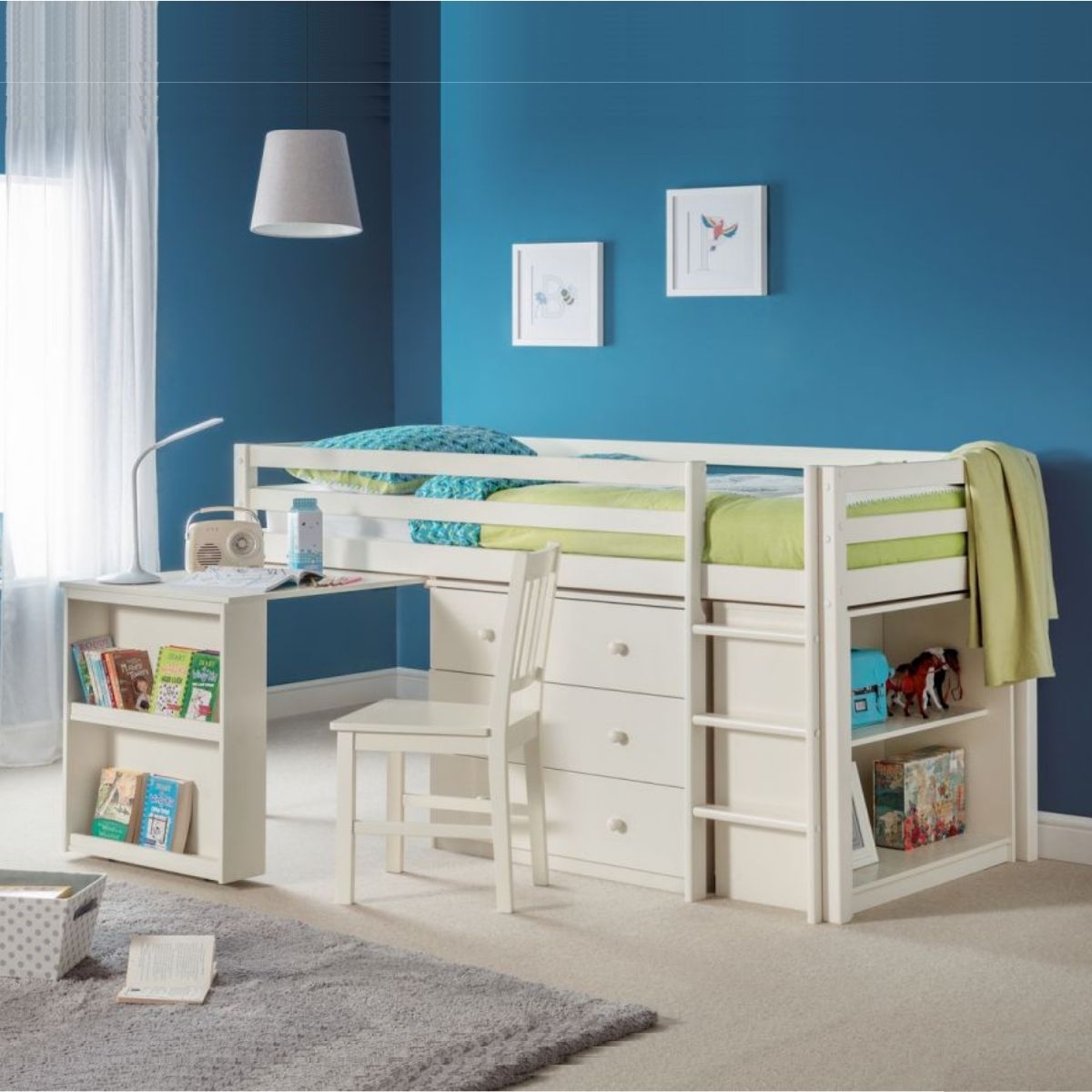 Rathlin Sleepstation Loft Bed with Storage