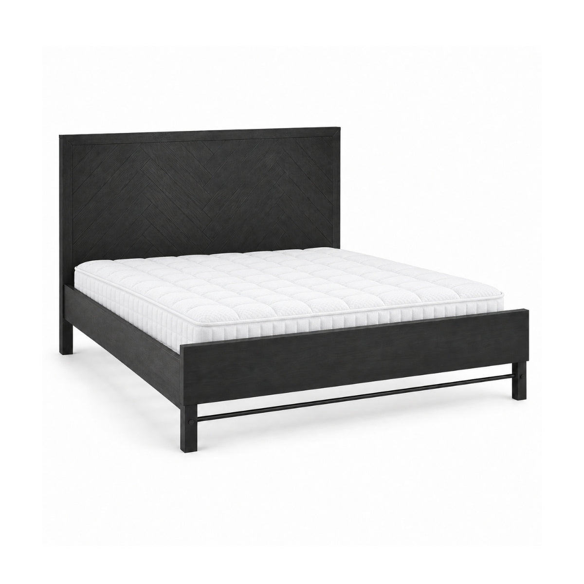 Rosalind Black Bed Frame - 1