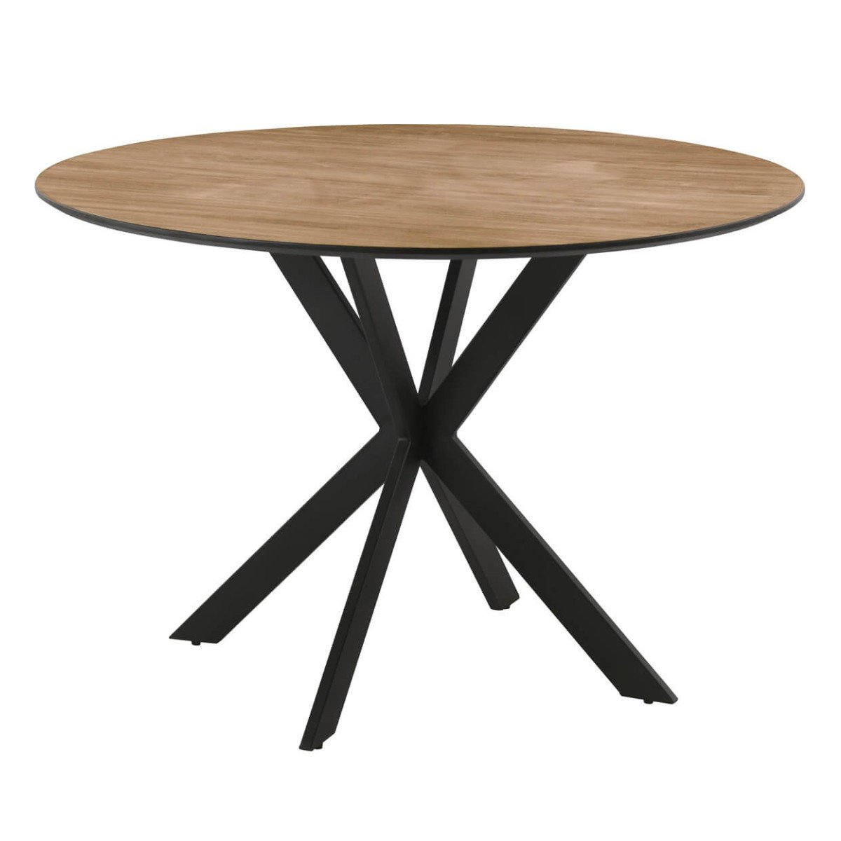 Sabrina Oak Round Dining Table - 1