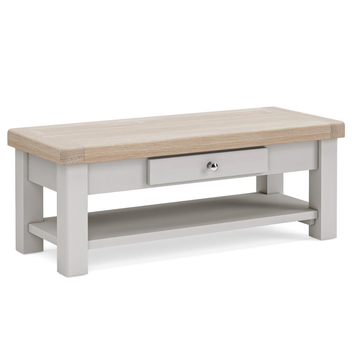 Santana Grey Oak Coffee Table - 1
