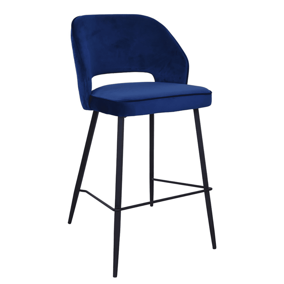 Santry Velvet Bar Stool - 3