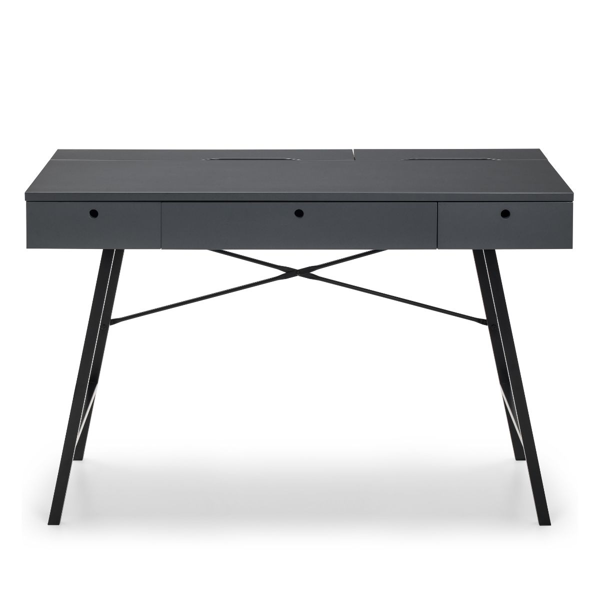 TRI701 - Topeka Grey Office Compact Desk - 1