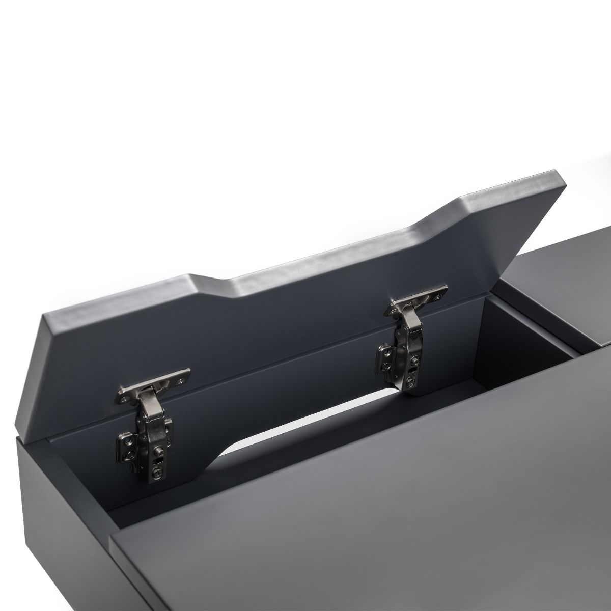 TRI701 - Topeka Grey Office Compact Desk - 4