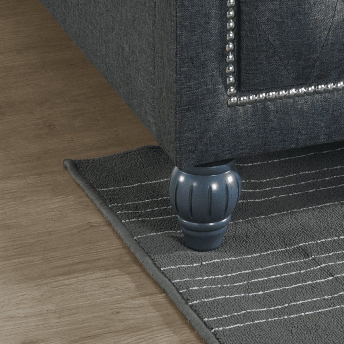 Tinley Linen Tufted Bed - 4