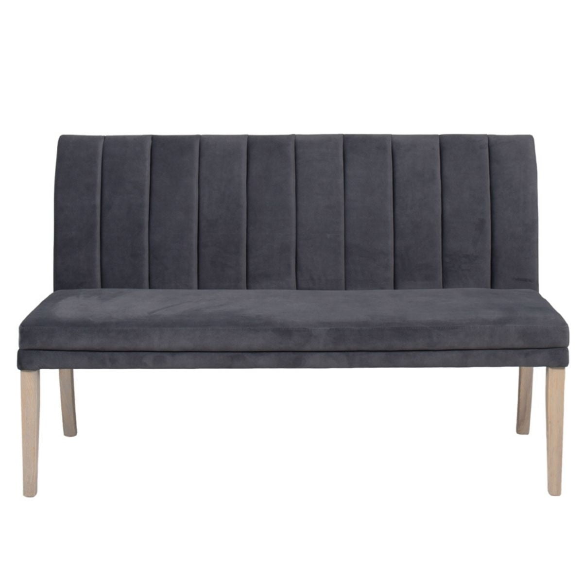 VNT-111-GY-BCH-L - Valentia Long Dining Bench - 2