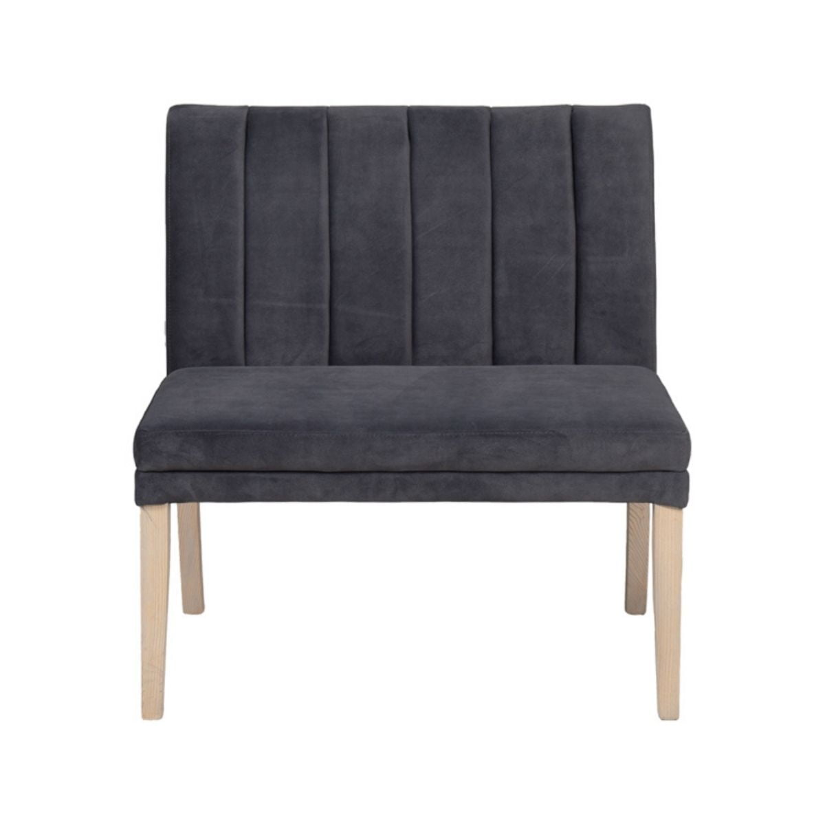 VNT-111-GY-BCH-S - Valentia Short Dining Bench - 2