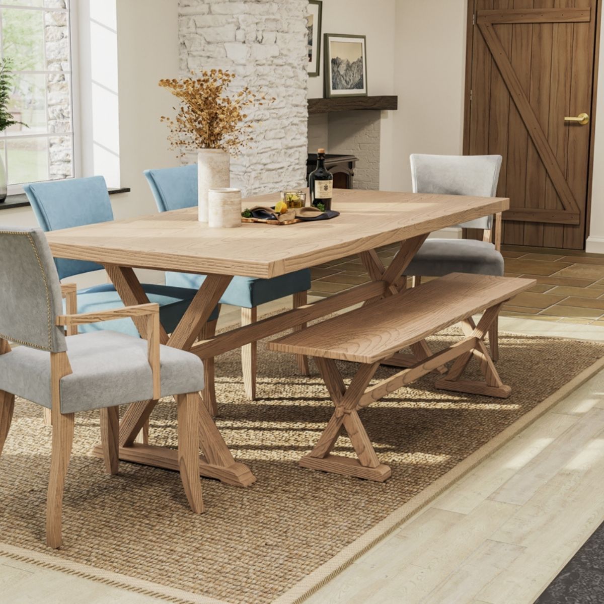 VNT-111-OK-BCH - Valentia Bench Seat 1.5M - 6