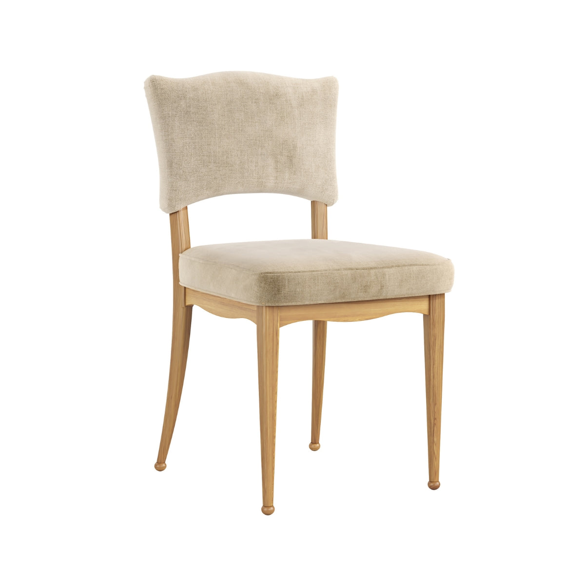Vanya Dining Chair Beige - 1