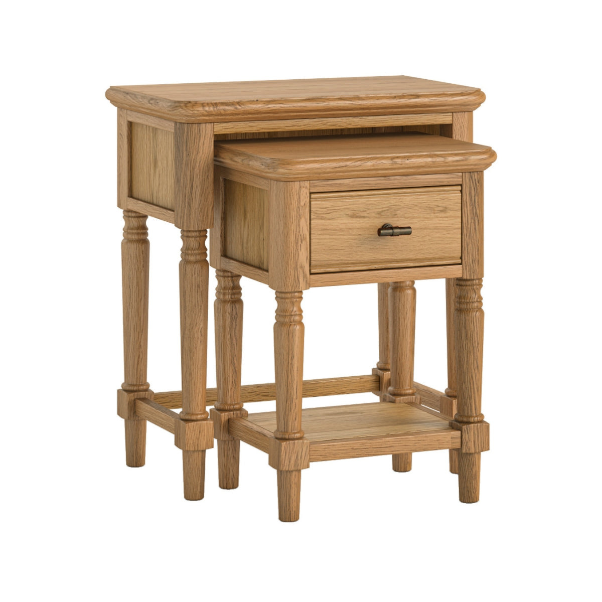 Vanya Oak Nest of Tables - 1