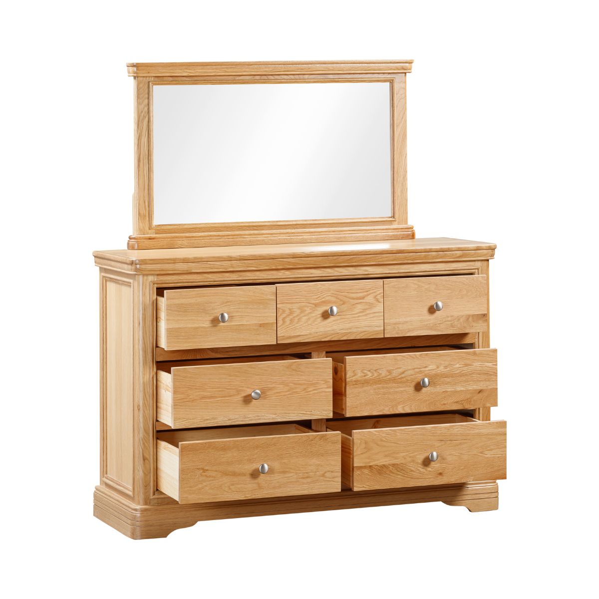 Vardon Oak Dressing Chest 3