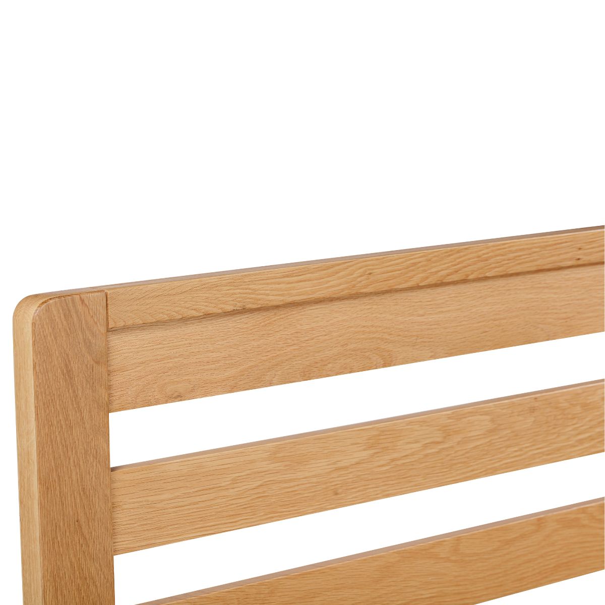 Vardon Oak Low Profile Bed Frame 4f6 Bed 4