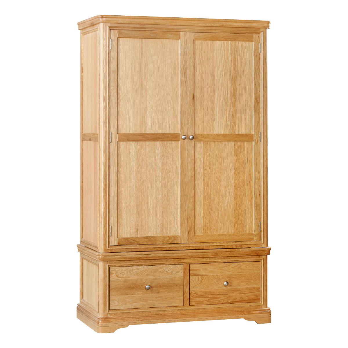 Vardon Oak Wardrobe with Drawers