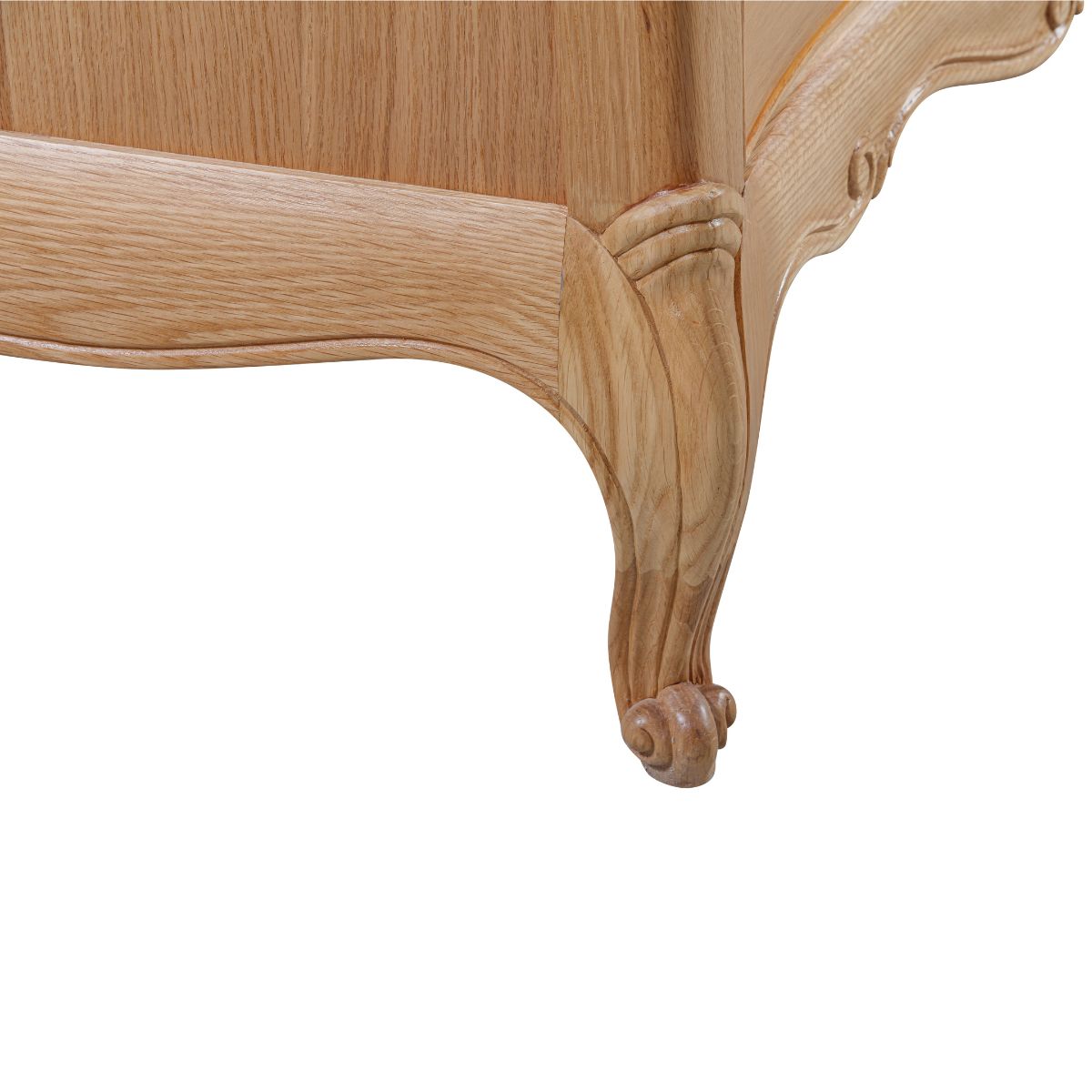 Versailles Oak 5 Drawer Tall Chest - 4